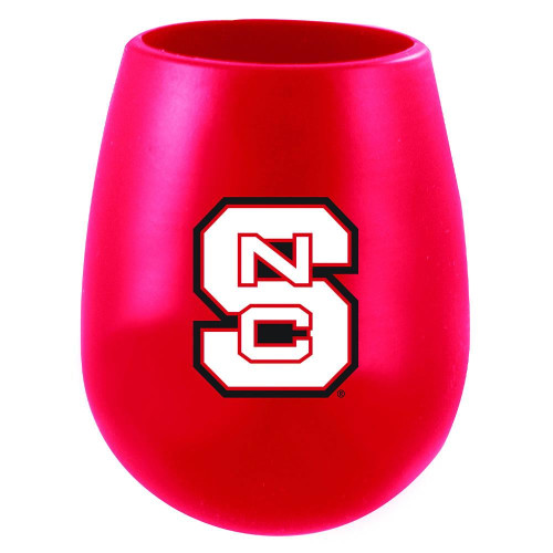 NC State Wolfpack Silicone Stemless Tumbler