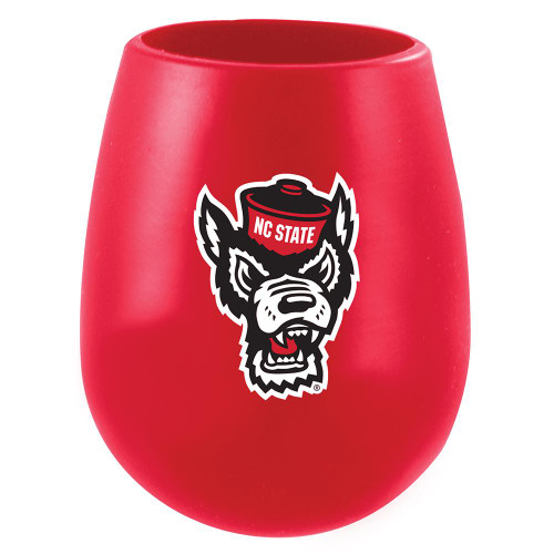 North Carolina State Wolfpack Silicone Stemless Tumbler