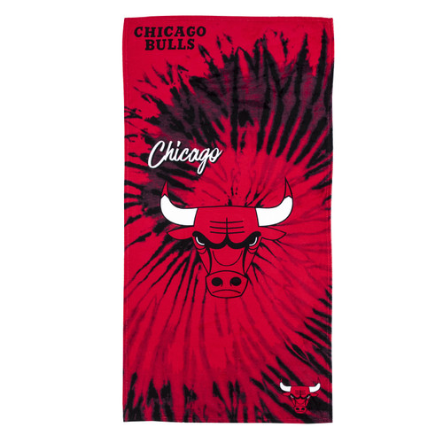 Chicago Bulls Pyschedelic Beach Towel