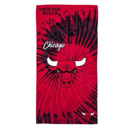 Chicago Bulls Pyschedelic Beach Towel