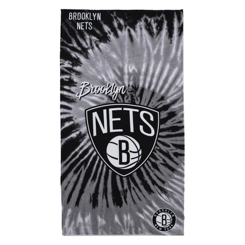 Brooklyn Nets Personalized Jersey Beach Towel