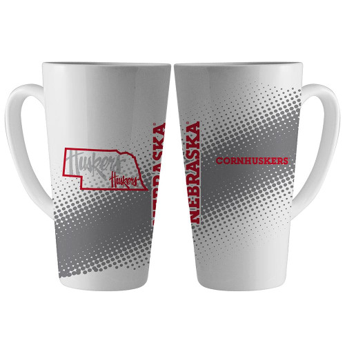 Nebraska Cornhuskers 16 oz. State of Mind Latte Mug