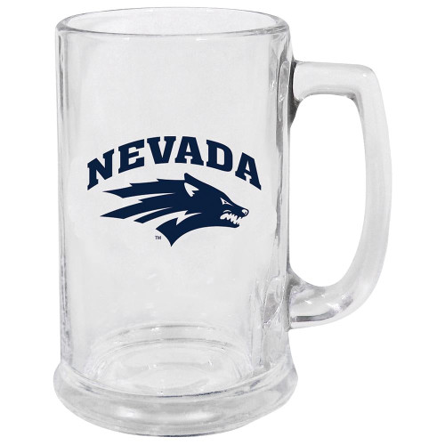Nevada Wolf Pack 15 oz. Decal Glass Stein