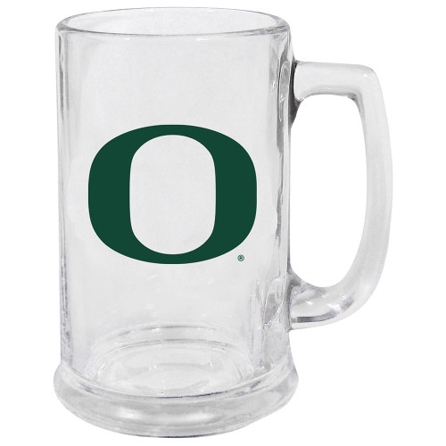 Oregon Ducks 15 oz. Decal Glass Stein