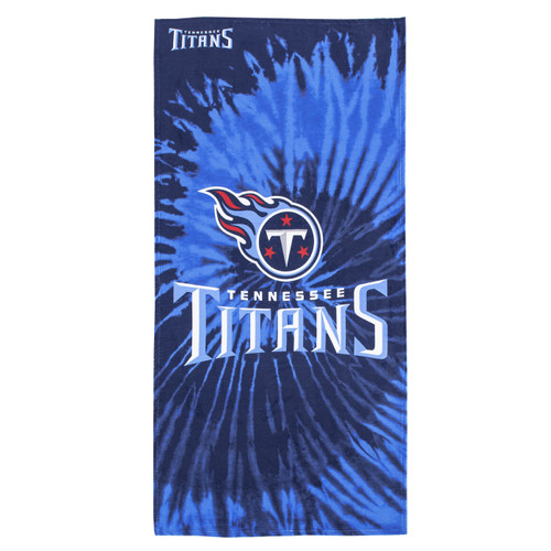 Tennessee Titans Pyschedelic Beach Towel