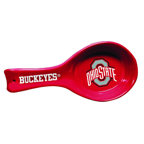 Ohio State Buckeyes Ceramic Spoon Rest