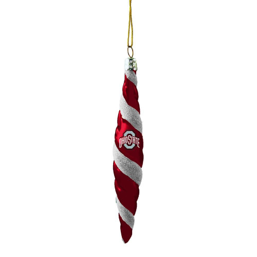 Ohio State Buckeyes Team Swirl Ornament