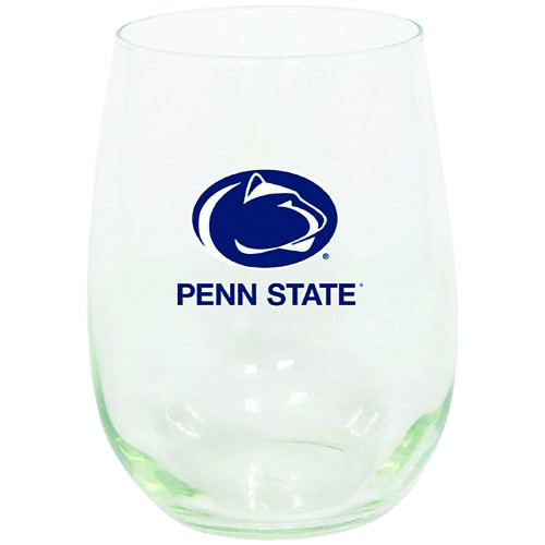 Penn State Nittany Lions 15 oz. Stemless Wine Glass