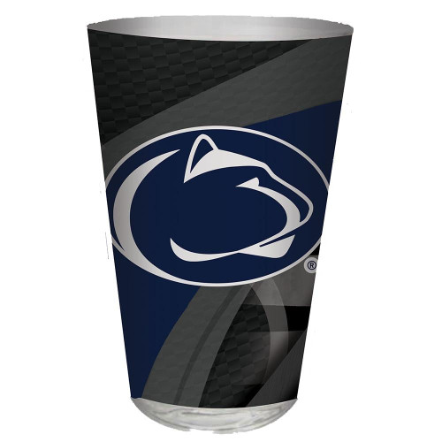 Penn State Nittany Lions Pint Glass Carbon Design
