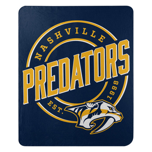 Nashville Predators Campaign Fleece Throw Blanket