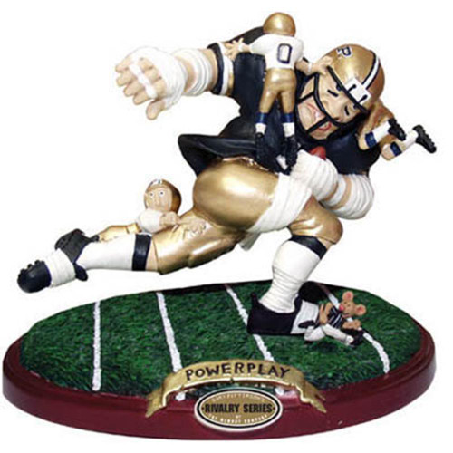Purdue Boilermakers Powerplay Rivalry Figurine