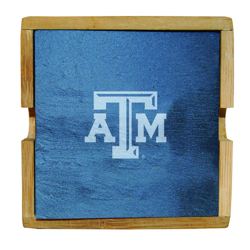 Texas A&M Aggies Slate Coaster Set