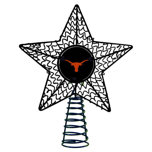 Texas Longhorns Metal Star Tree Topper