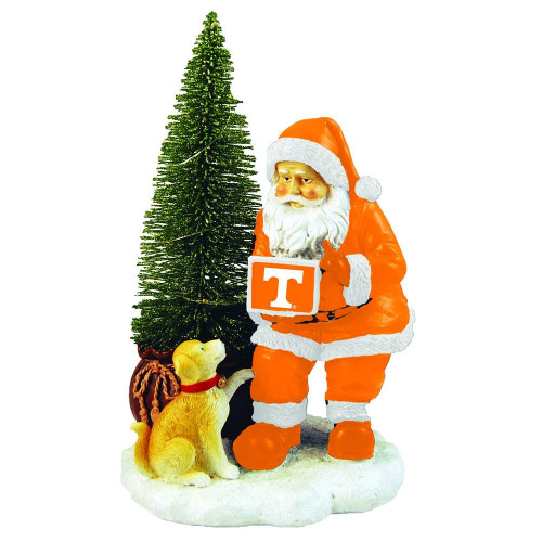 Tennessee Volunteers Santa with LED Tree
