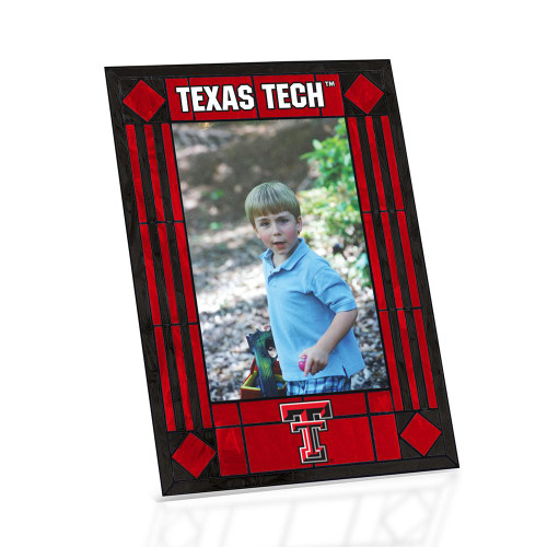 Texas Tech Red Raiders Art Glass Picture Frame