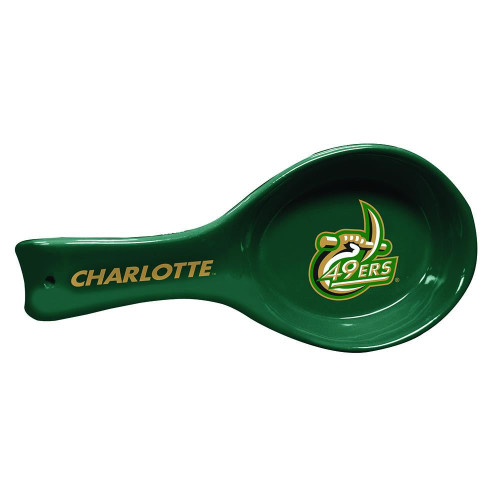 North Carolina Charlotte 49ers Ceramic Spoon Rest