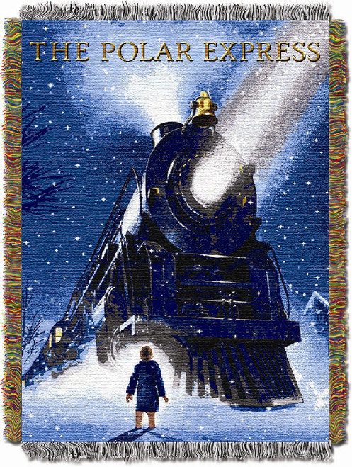 Polar Express Engine Wonder Throw Blanket