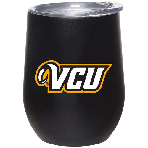 Virginia Commonwealth Rams 12 oz. Matte Stainless Steel Stemless Tumbler