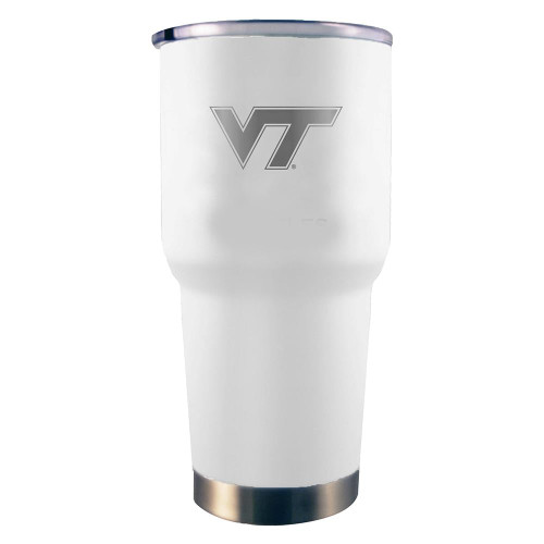 Virginia Tech Hokies 30 oz. White Tumbler