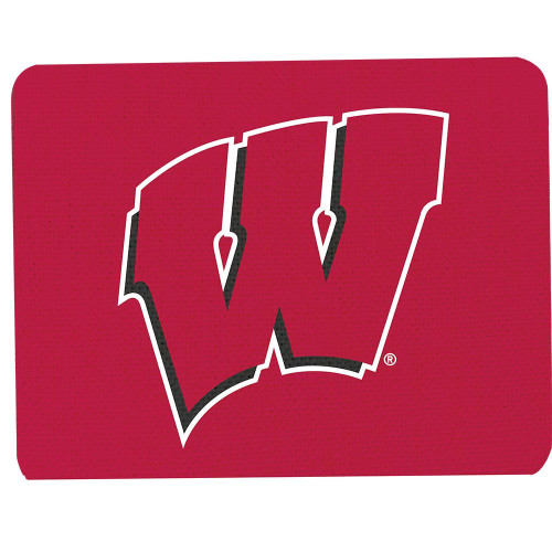 Wisconsin Badgers Neoprene Logo Mouse Pad