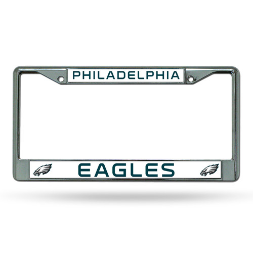 Philadelphia Eagles Chrome License Plate Frame