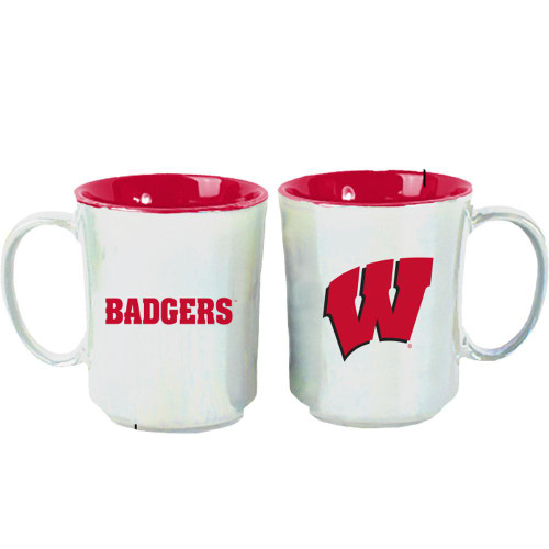 Wisconsin Badgers 15 oz. Iridescent Mug