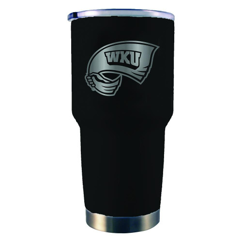 Western Kentucky Hilltoppers 30 oz. Black Tumbler