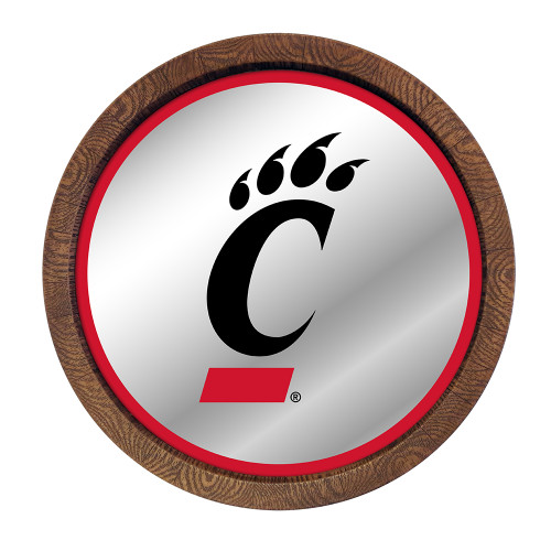 Cincinnati Bearcats Barrel Top Mirrored Wall Sign