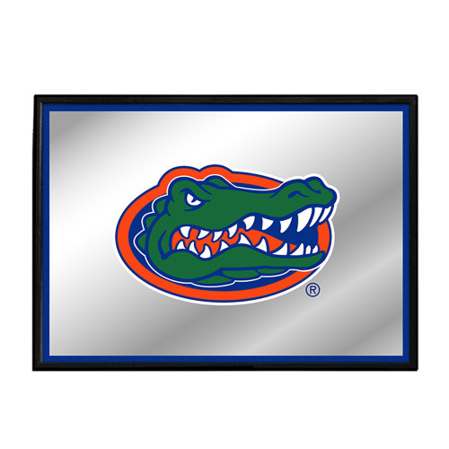 Florida Gators Horizontal Framed Mirrored Wall Sign