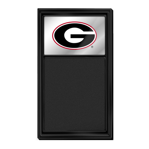 Georgia Bulldogs Mirrored Chalk Note Board