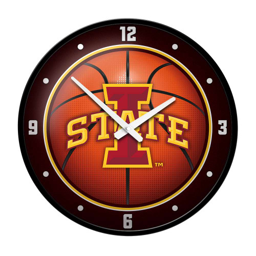 Iowa State Cyclones Modern Disc Wall Clock