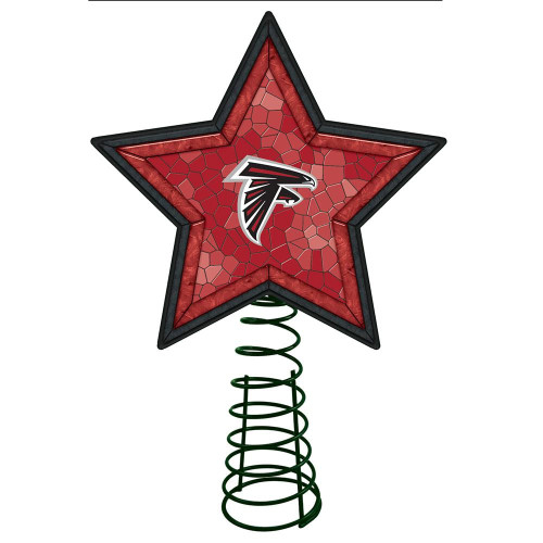 Atlanta Falcons Mosaic Tree Topper