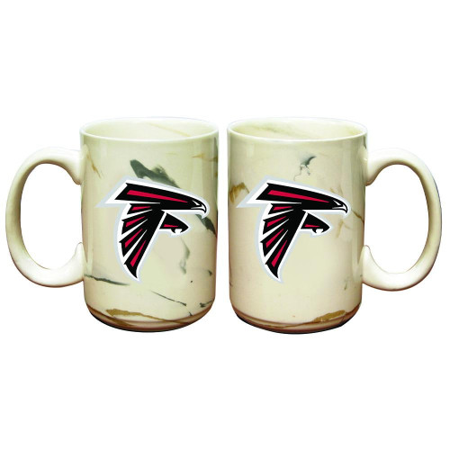 Atlanta Falcons Marble Ceramic Mug