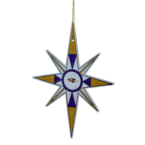 Baltimore Ravens Snow Flake Ornament