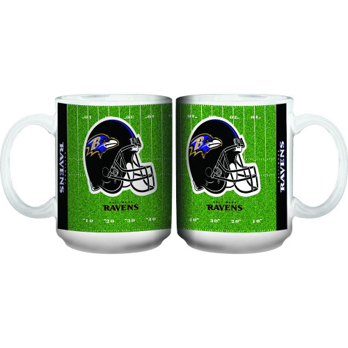 Baltimore Ravens Football Helmet Mug