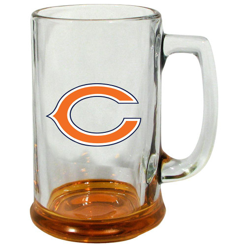 Chicago Bears 15 oz. Highlight Decal Glass Stein