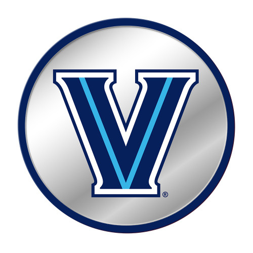 Villanova Wildcats Modern Disc Mirrored Wall Sign