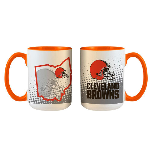 Cleveland Browns 15 oz. State of Mind Mug