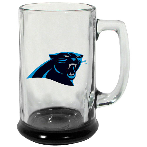 Carolina Panthers 15 oz. Highlight Decal Glass Stein