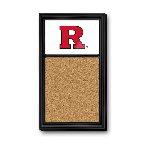 Rutgers Scarlet Knights Cork Note Board