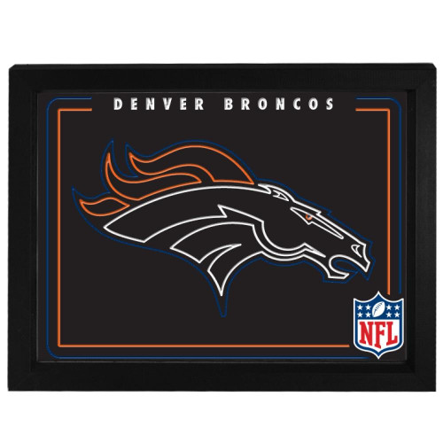 Denver Broncos Aluminum LED Frame
