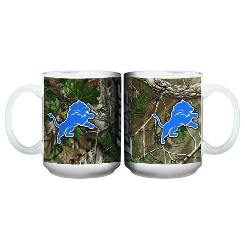 Detroit Lions 15 oz. State of Mind Mug - Sports Unlimited