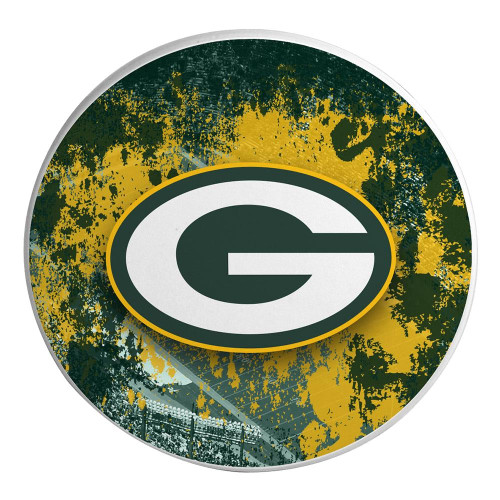 Green Bay Packers Grunge Coaster