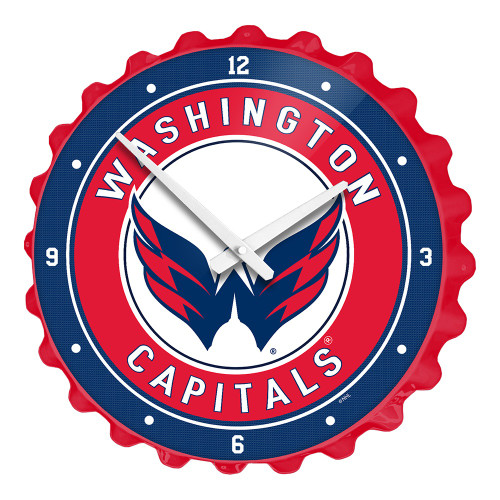Washington Capitals Bottle Cap Wall Clock