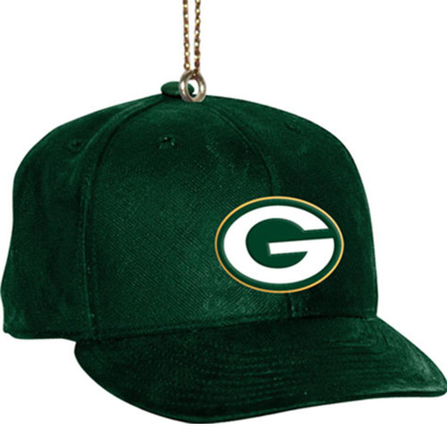 Green Bay Packers Baseball Cap Ornament