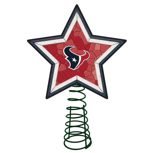 Houston Texans Mosaic Tree Topper