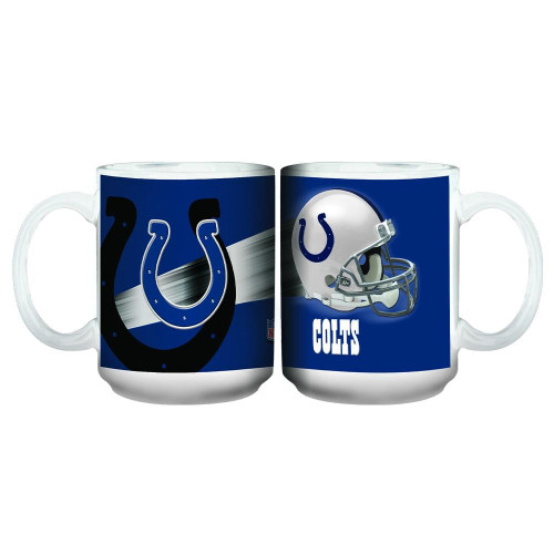 Indianapolis Colts 15 oz. White Mug