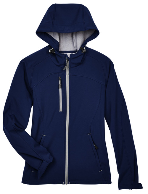 Ash City North End Flux Mélange Bonded Fleece Jacket - Ladies