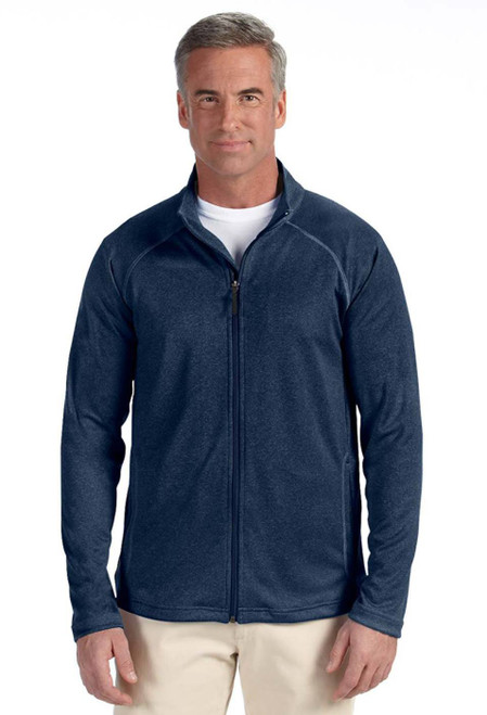 Devon & Jones Men's Stretch Tech-Shell Compass Full Zip Jacket