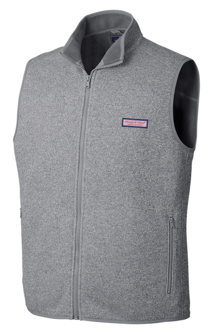 Vineyard Vines Men's Mountain Sweater Fleece Custom Vest